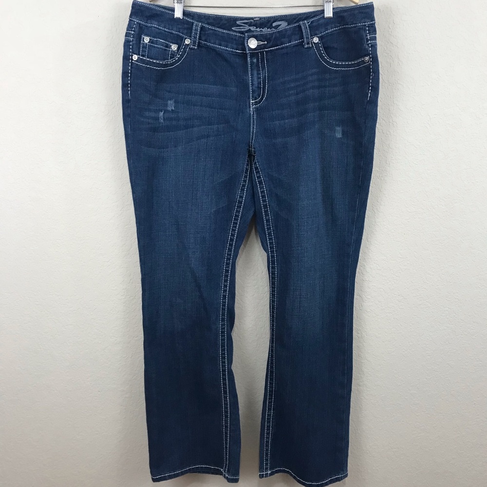 Seven7 Luxe Bootcut Plus Jeans 20 x 32